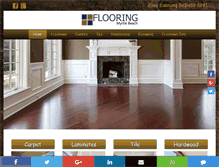 Tablet Screenshot of flooringmyrtlebeach.com